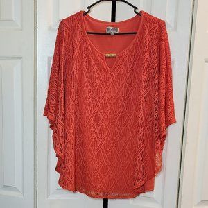 JM Collection  lace top size 2x